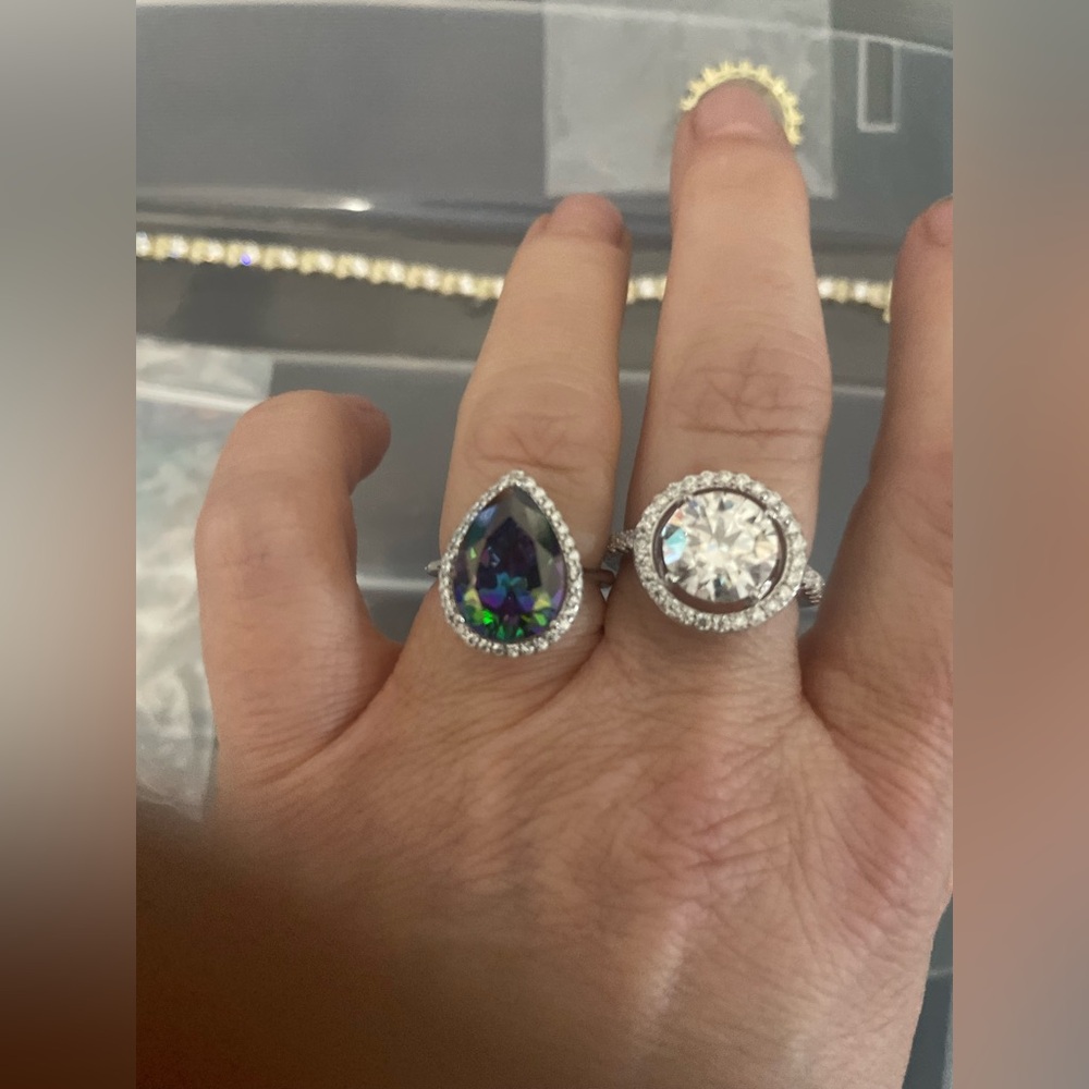 Halo Diamond Ring